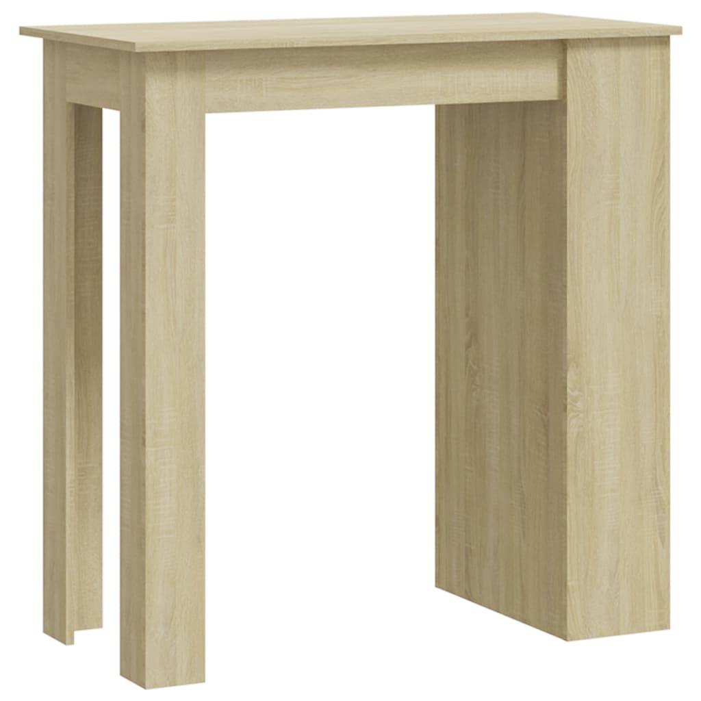 VidaXL Table de bar bois d'ingénierie  