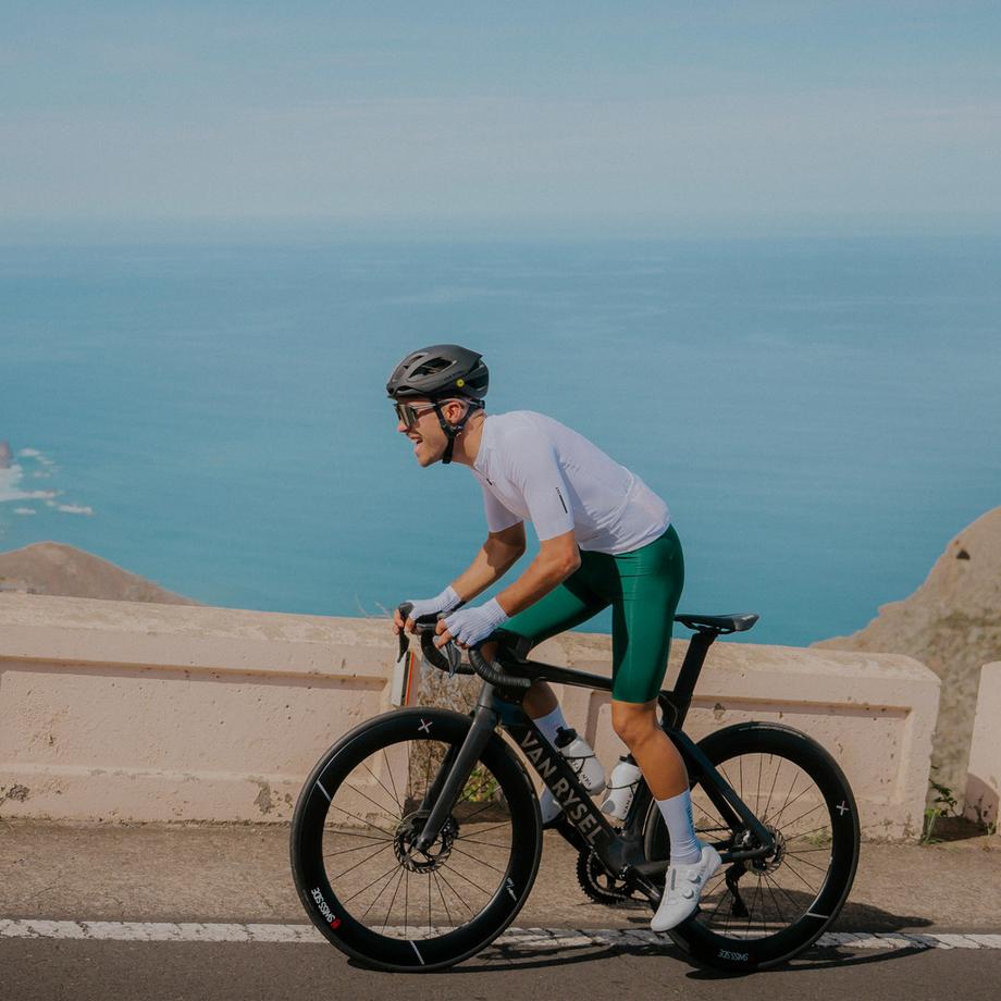 VAN RYSEL  Maglia maniche corte ciclismo traspirante poliestere 