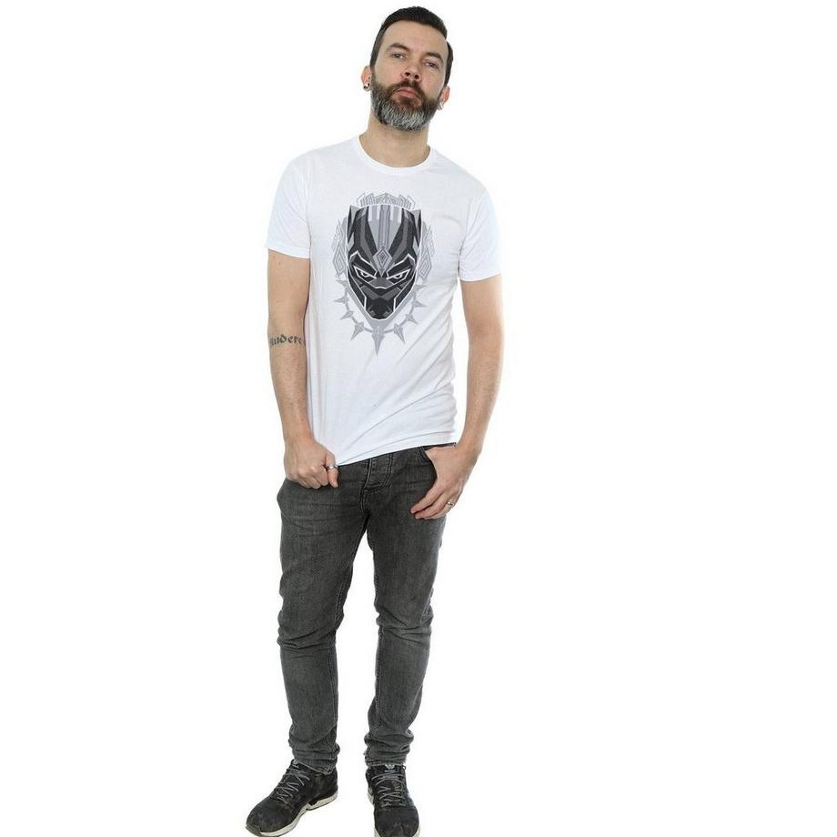 MARVEL Black Panther T-Shirt Stampa Grafica  