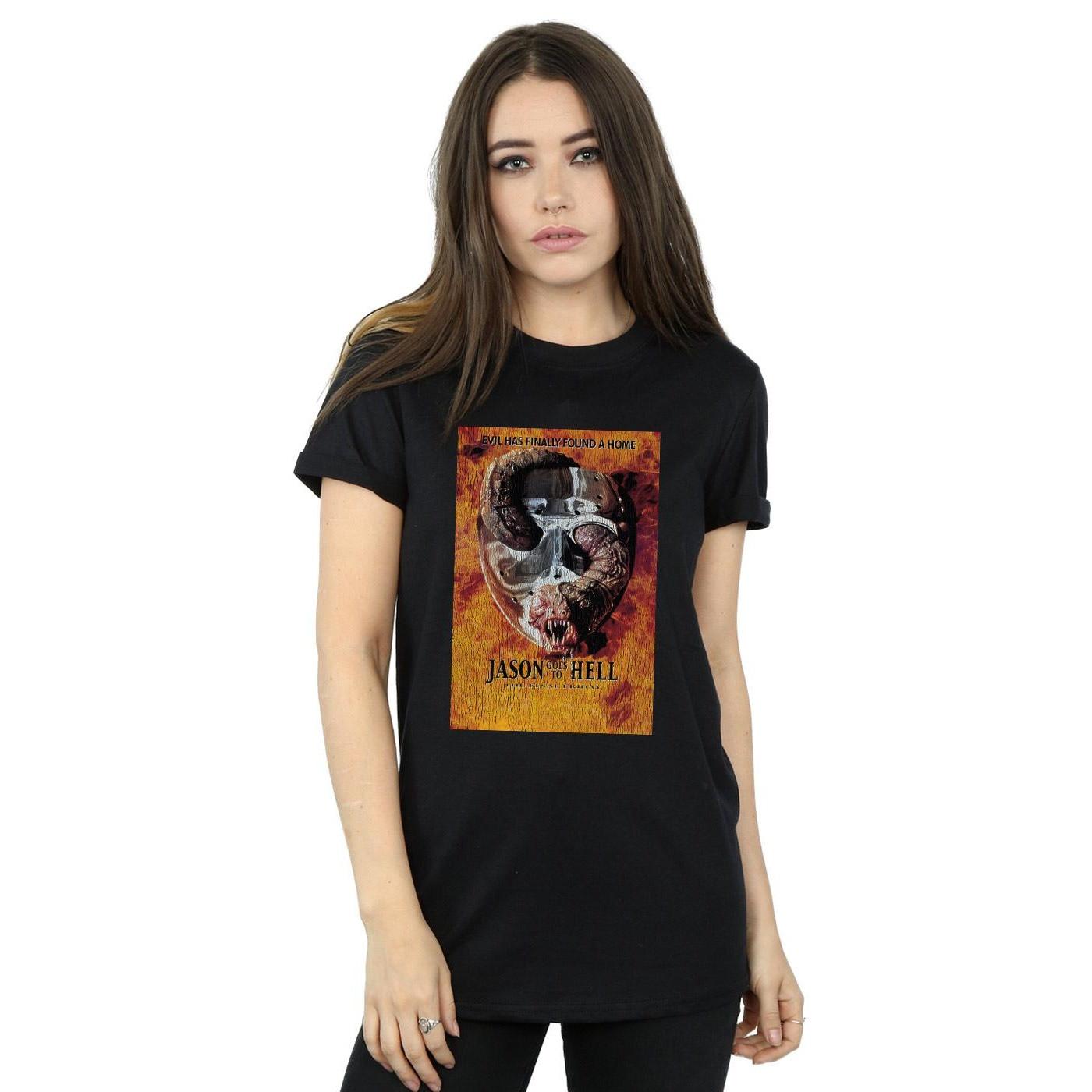 Friday The 13th T-shirt Jason Goes To Hell  