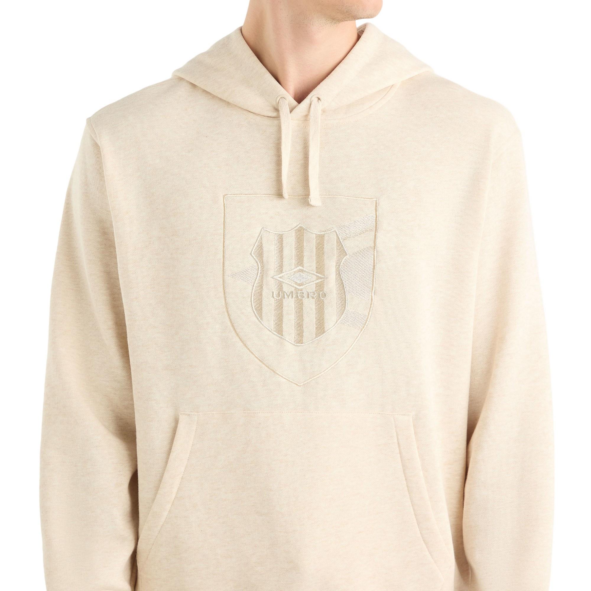 Umbro Kapuzenpullover mit gesticktem Wappen  