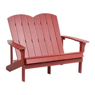 Beliani Panchina da giardino en Legno plastico Classico ADIRONDACK  