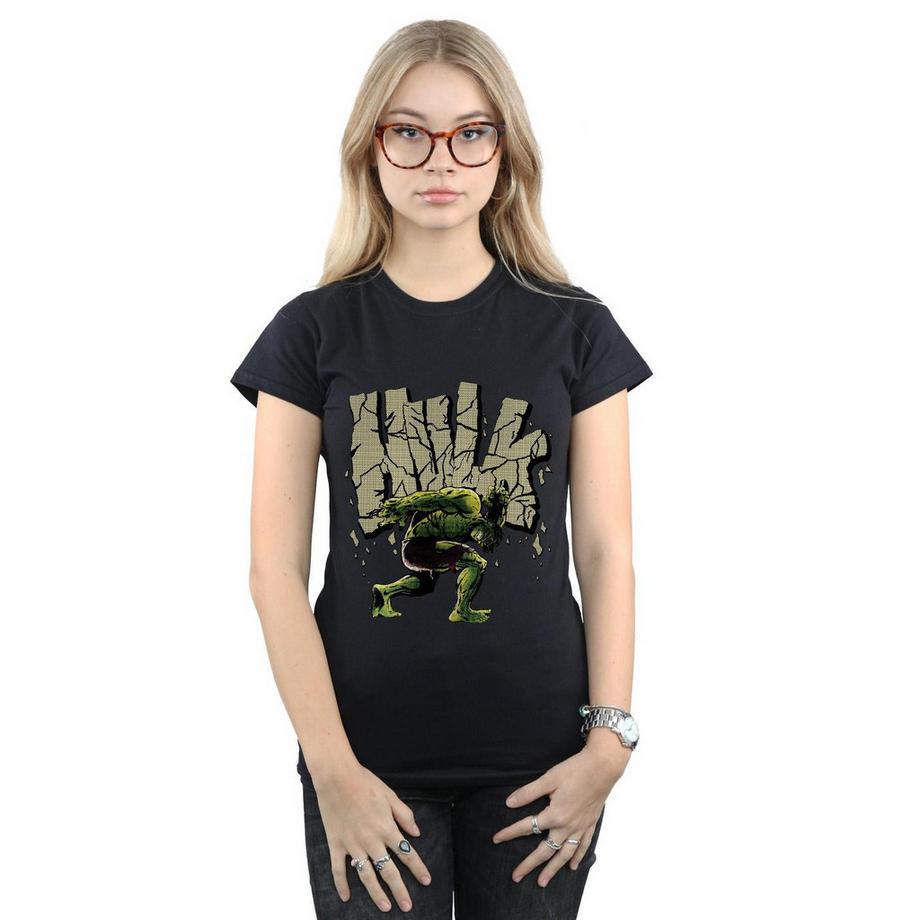 MARVEL Hulk Crashing Through Wall T-Shirt  