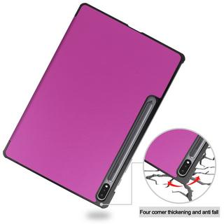 Cover-Discount  Galaxy Tab S8+/ S7+ / FE (12.4) - Étui smart tri-fold 