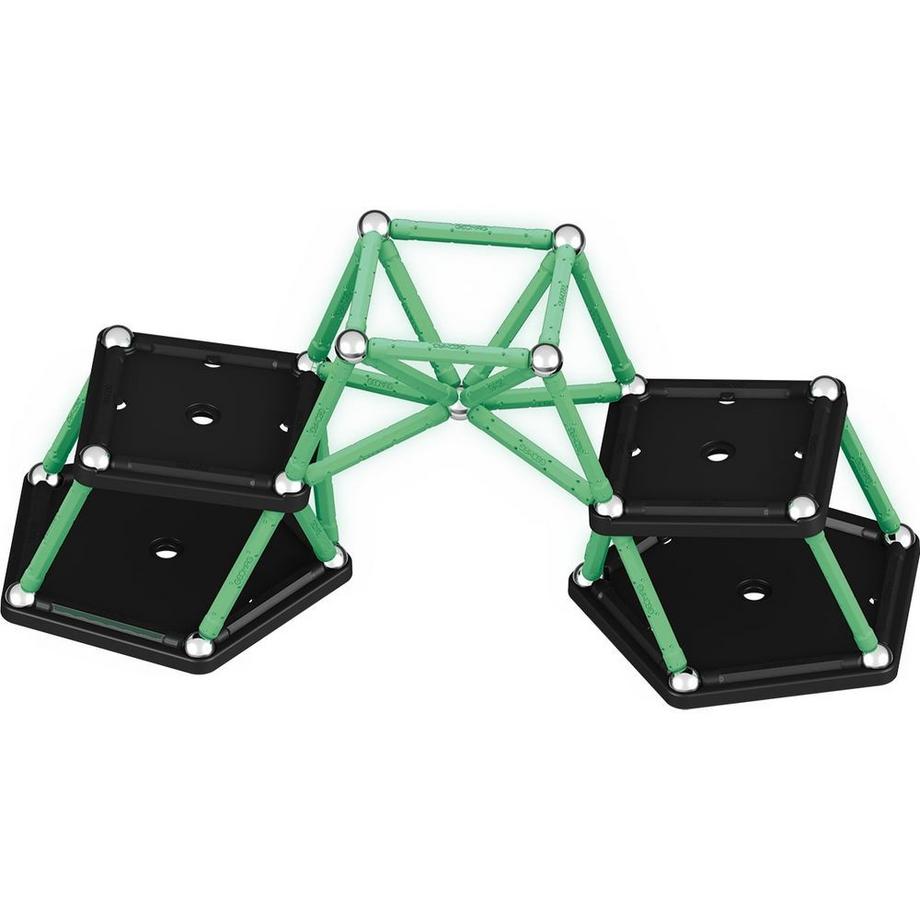 Geomag  Glow Set Recycelt 60 Stück 