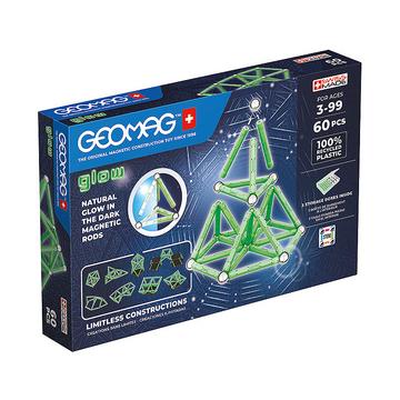 Geomag Glow Set Recyclé - 60 pièces