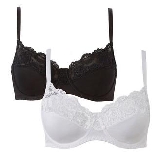 La Redoute Collections Anthea 2er-Pack Full Cup Bügel-BHs  