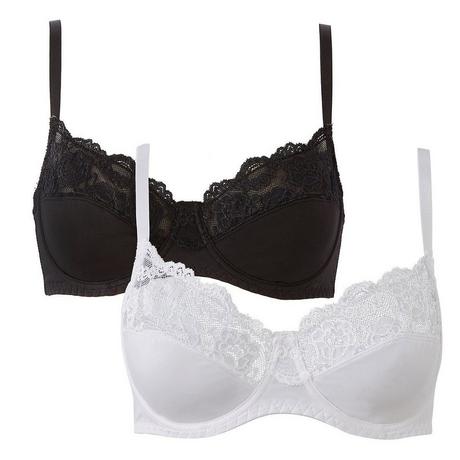 La Redoute Collections Anthea 2er-Pack Full Cup Bügel-BHs  