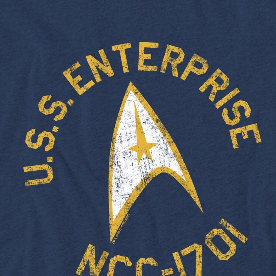 Star Trek T-Shirt Stampa U.S.S. Enterprise  