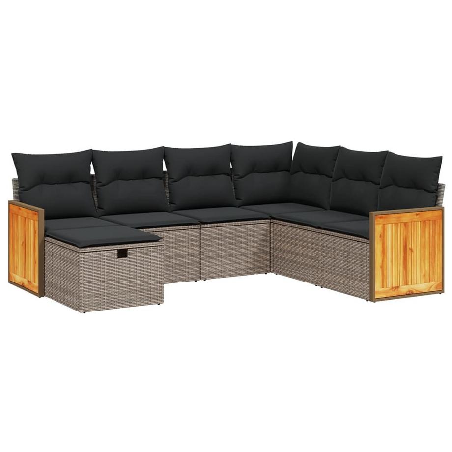 Garten sofagarnitur poly-rattan