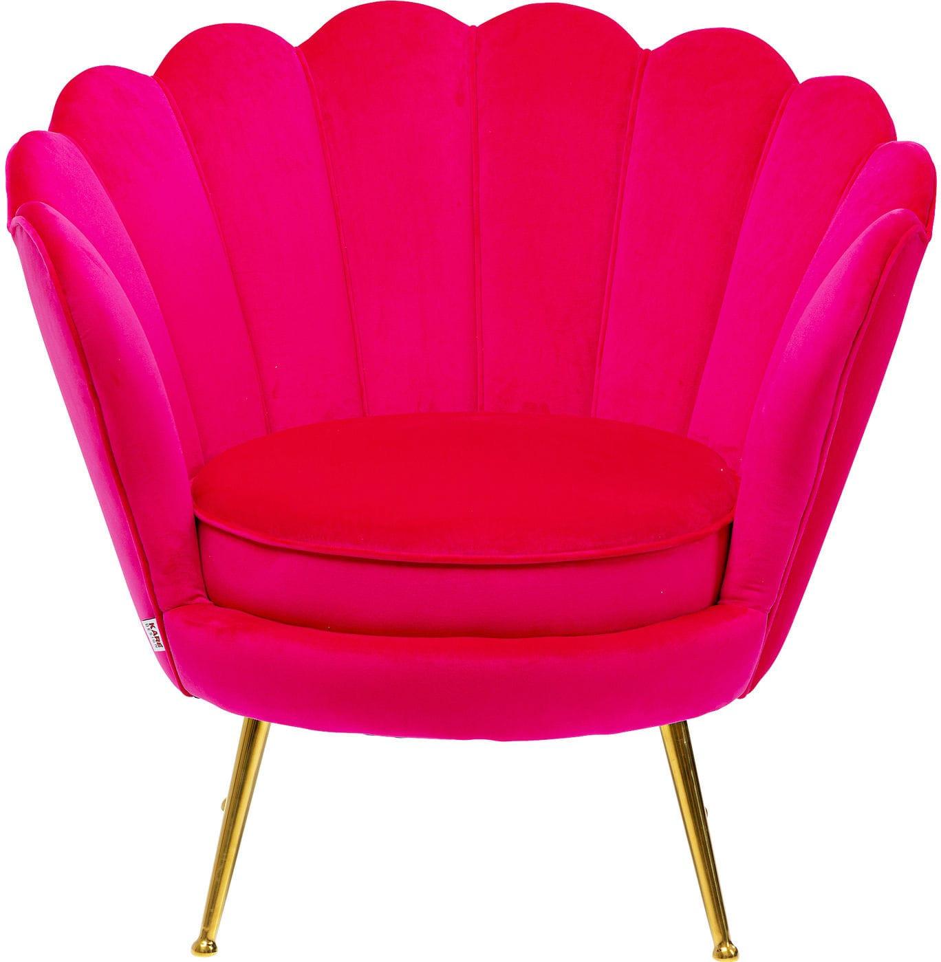 mutoni Fauteuil Nénuphar Rose  