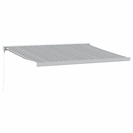 VidaXL Auvent rétractable tissu  