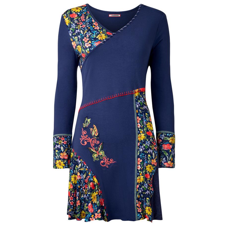 Joe Browns Tunica Jersey Floreale con Punto Coperta  