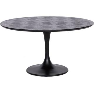 mutoni Table à manger Blax noire 140  