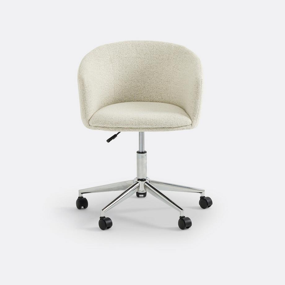 La Redoute Intérieurs Drehbarer Schreibtischstuhl Thea mit Rollen  