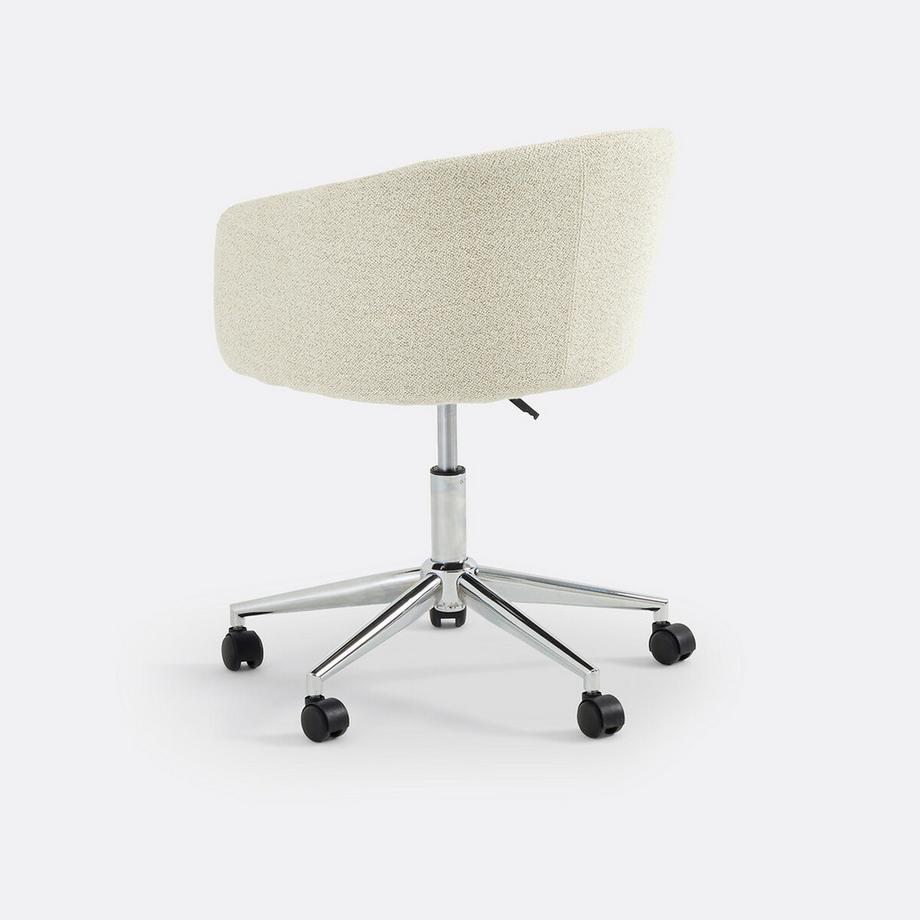La Redoute Intérieurs Drehbarer Schreibtischstuhl Thea mit Rollen  