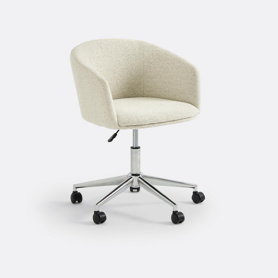 Drehbarer Schreibtischstuhl Thea mit Rollen