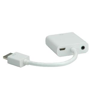 Roline  ROLINE HDMI-VGA Adapterkabel, HDMI ST / VGA BU 0,15 m 