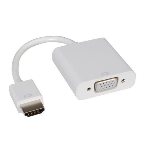 Roline  ROLINE HDMI-VGA Adapterkabel, HDMI ST / VGA BU 0,15 m 