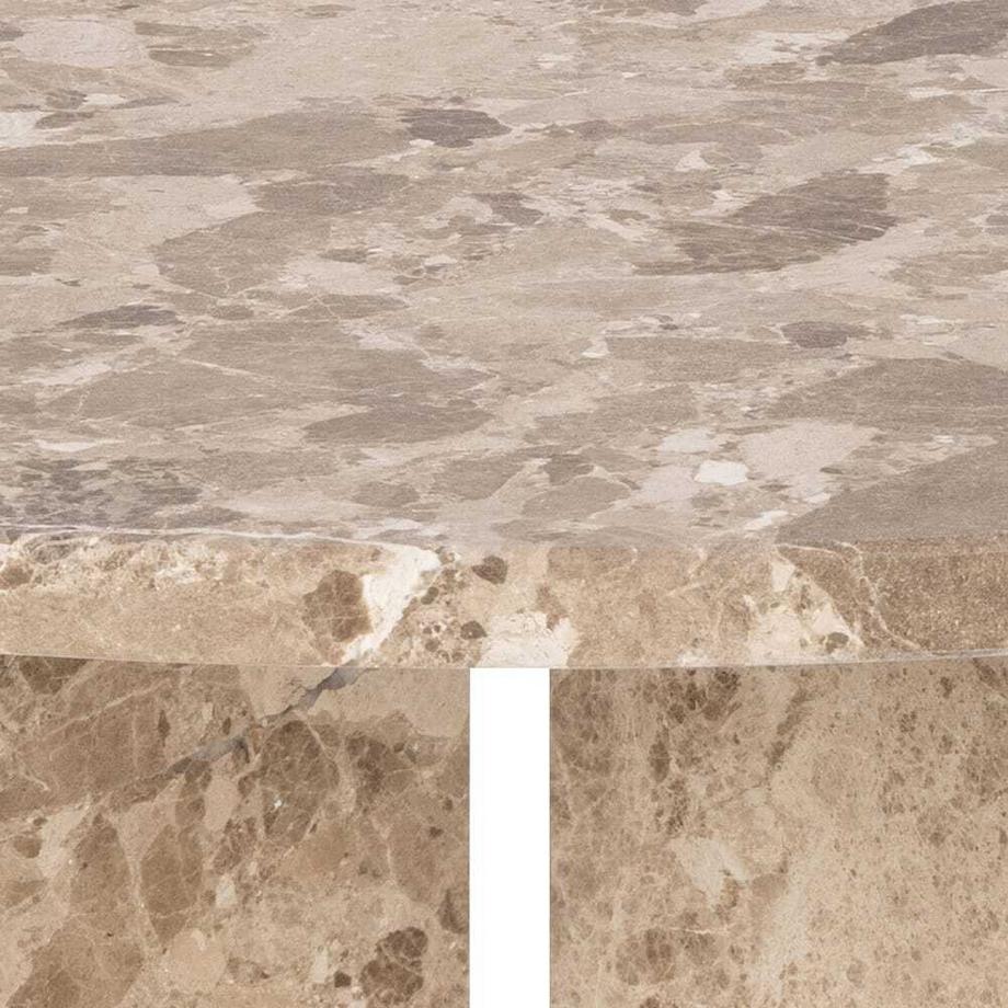 mutoni Table basse Venus marbre latte 90  