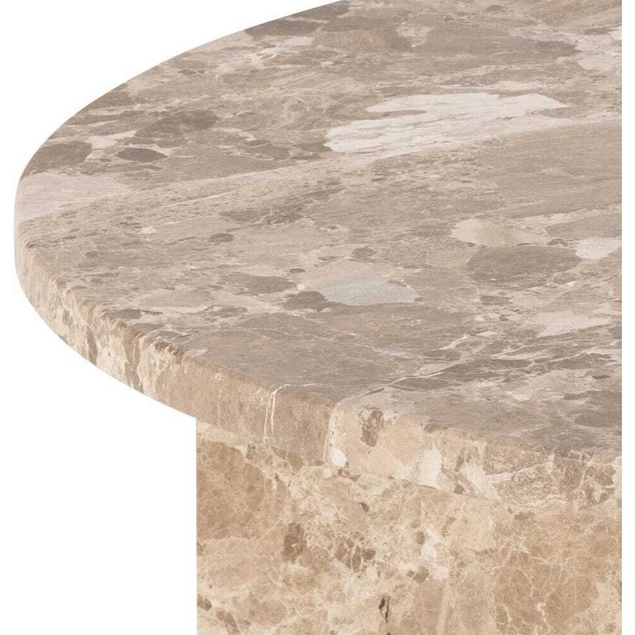 mutoni Table basse Venus marbre latte 90  