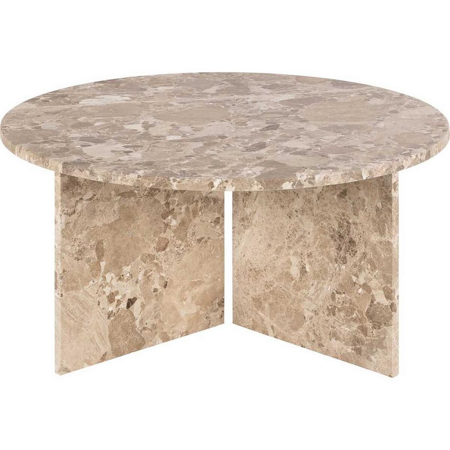 mutoni Table basse Venus marbre latte 90  
