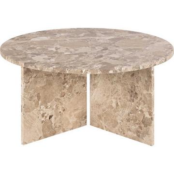 Table basse Venus marbre latte 90