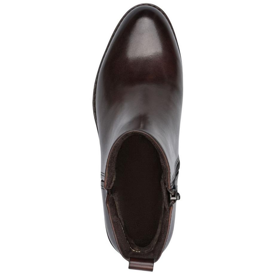 Marco Tozzi Chelsea Stiefelette mit Blockabsatz  