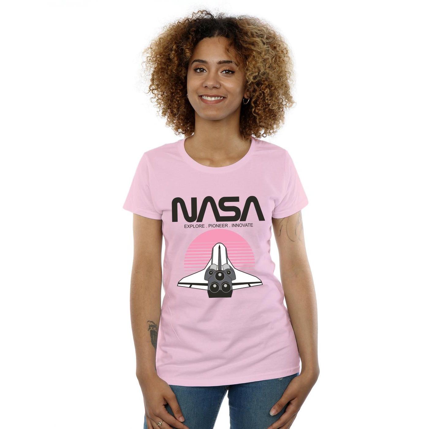 Nasa  Tshirt SPACE SHUTTLE SUNSET 