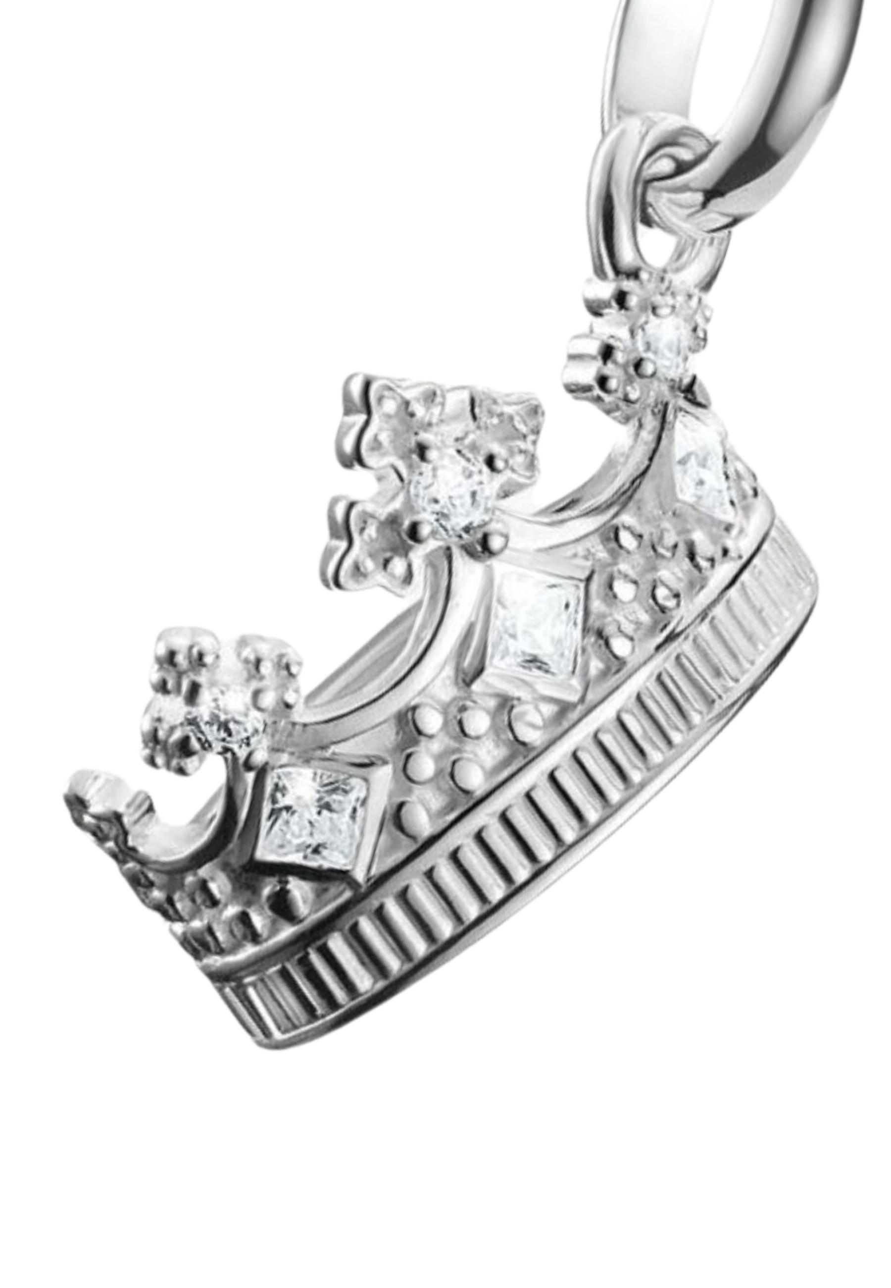 Thomas Sabo  Pendentif Charm Couronne Avec Pierres Connect 