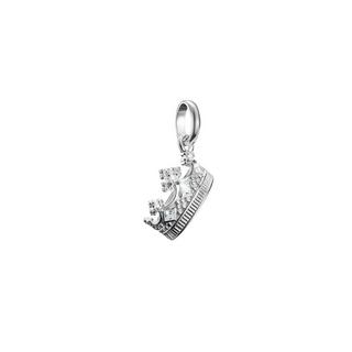 Thomas Sabo  Pendentif Charm Couronne Avec Pierres Connect 