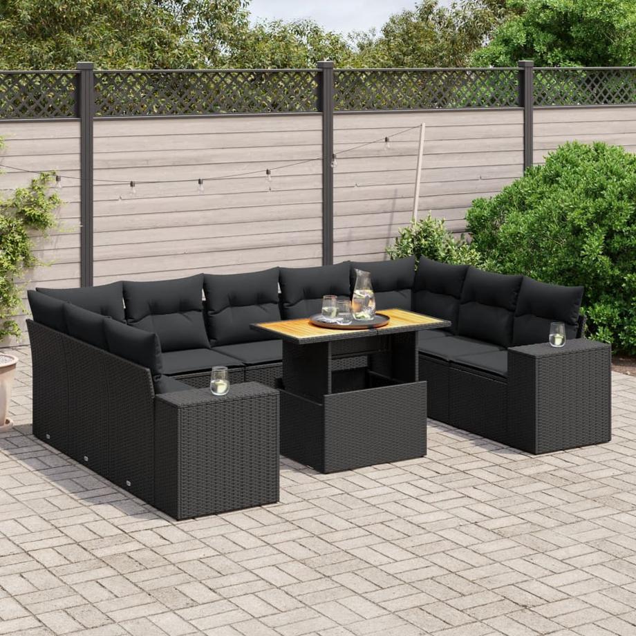 VidaXL Garten sofagarnitur poly-rattan  