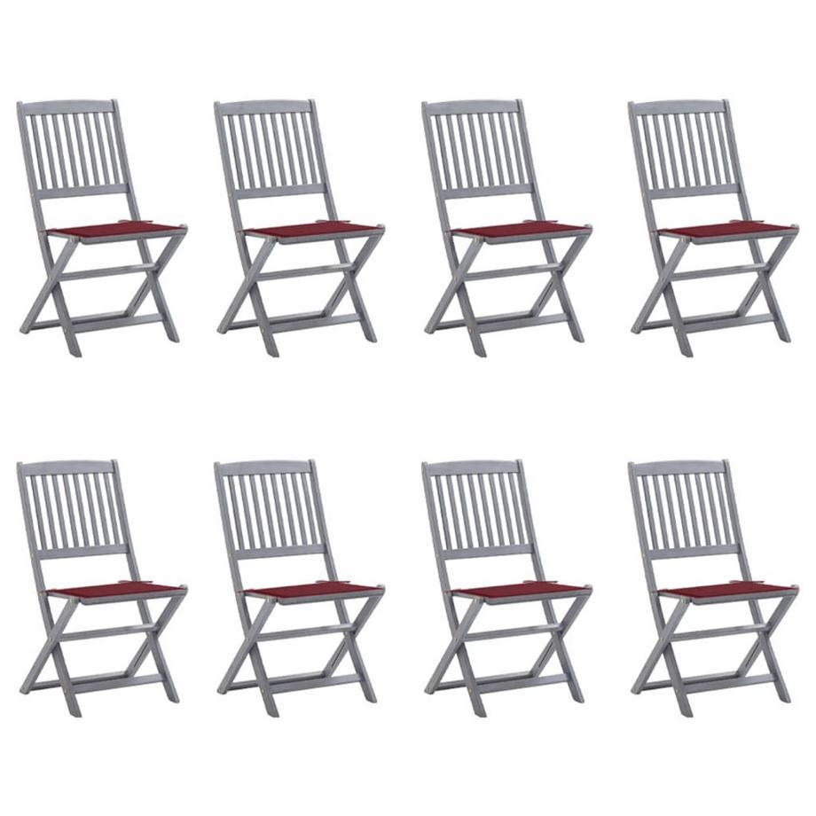 Chaise d'extérieur bois d'acacia