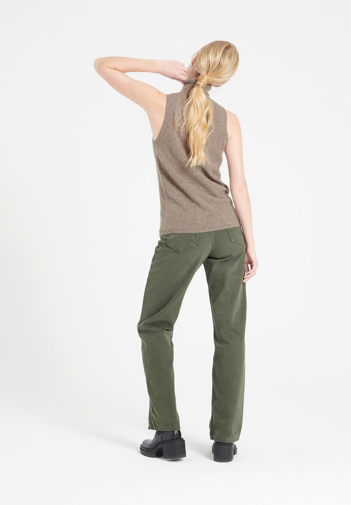 Studio Cashmere8 LILLY 13 Ärmelloser Rollkragenpullover  