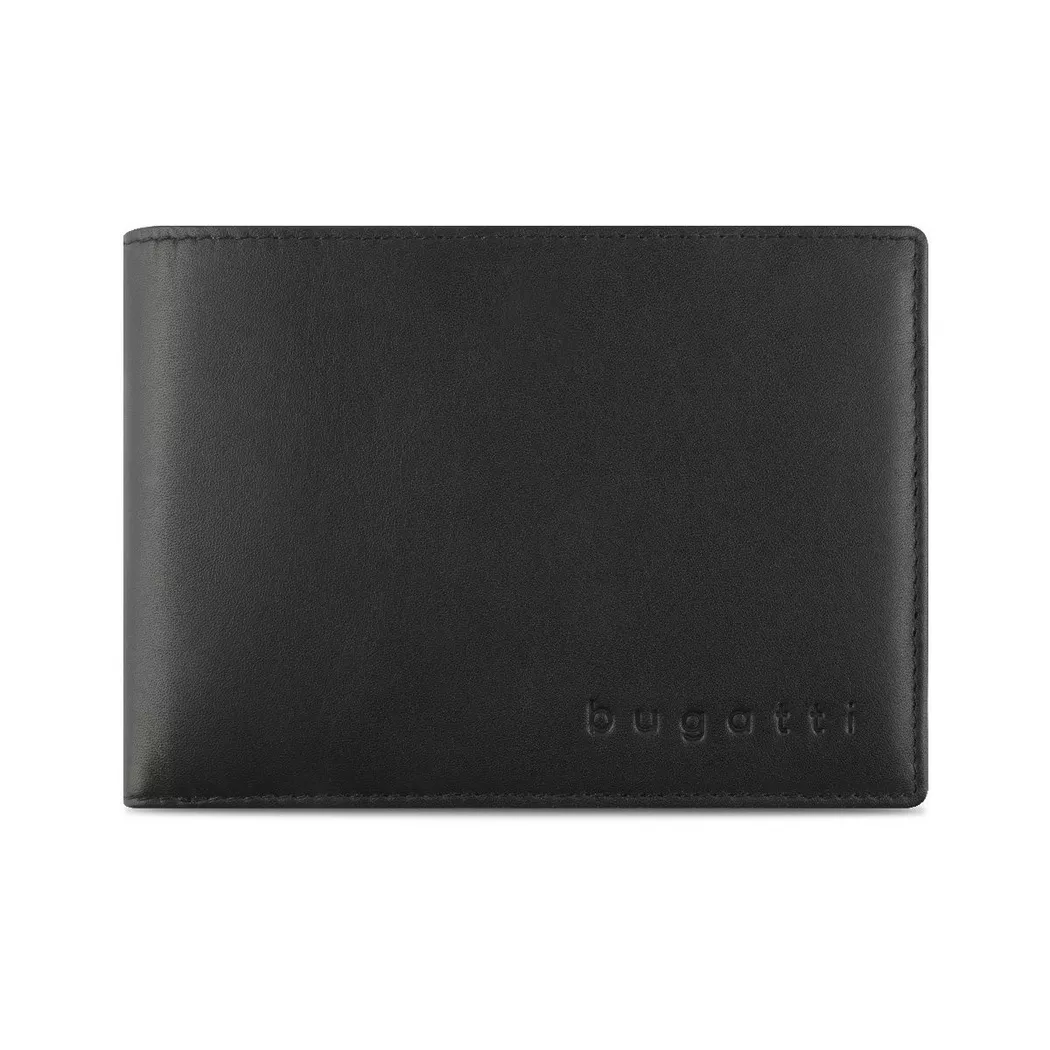 bugatti Geldbörse "SUPER SLIM RFID" echt Leder