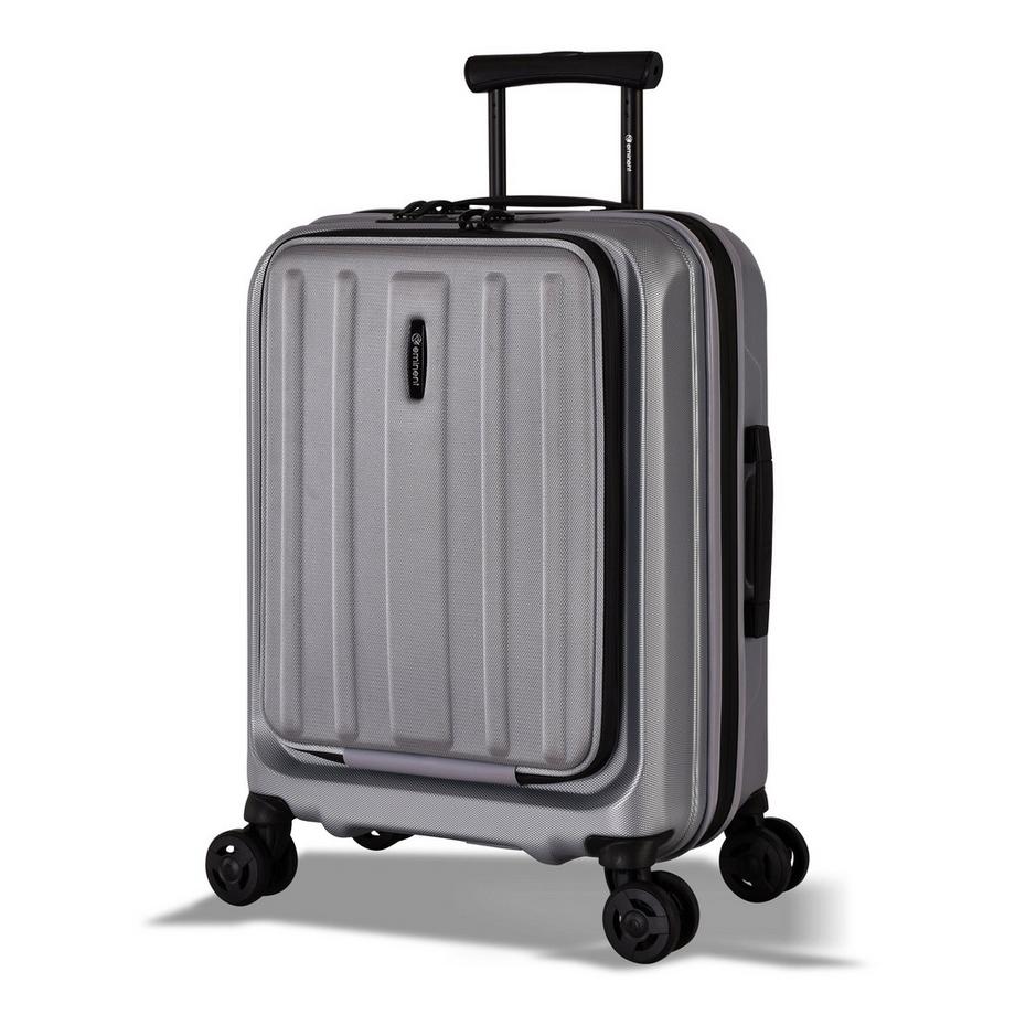 EMINENT  Kapstadt Premium Edition Handgepäck Koffer 4 Rollen Silber 