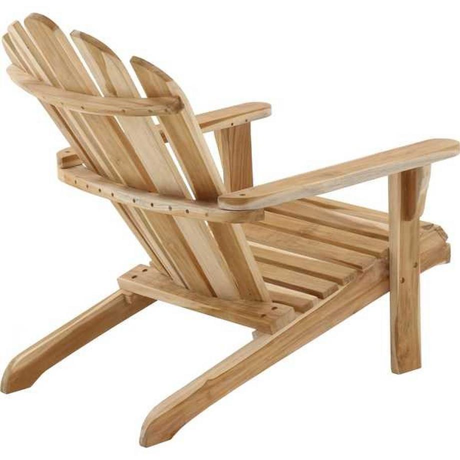 mutoni Gartensessel Liegestuhl Teakholz natur  