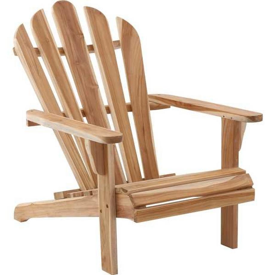 mutoni Gartensessel Liegestuhl Teakholz natur  