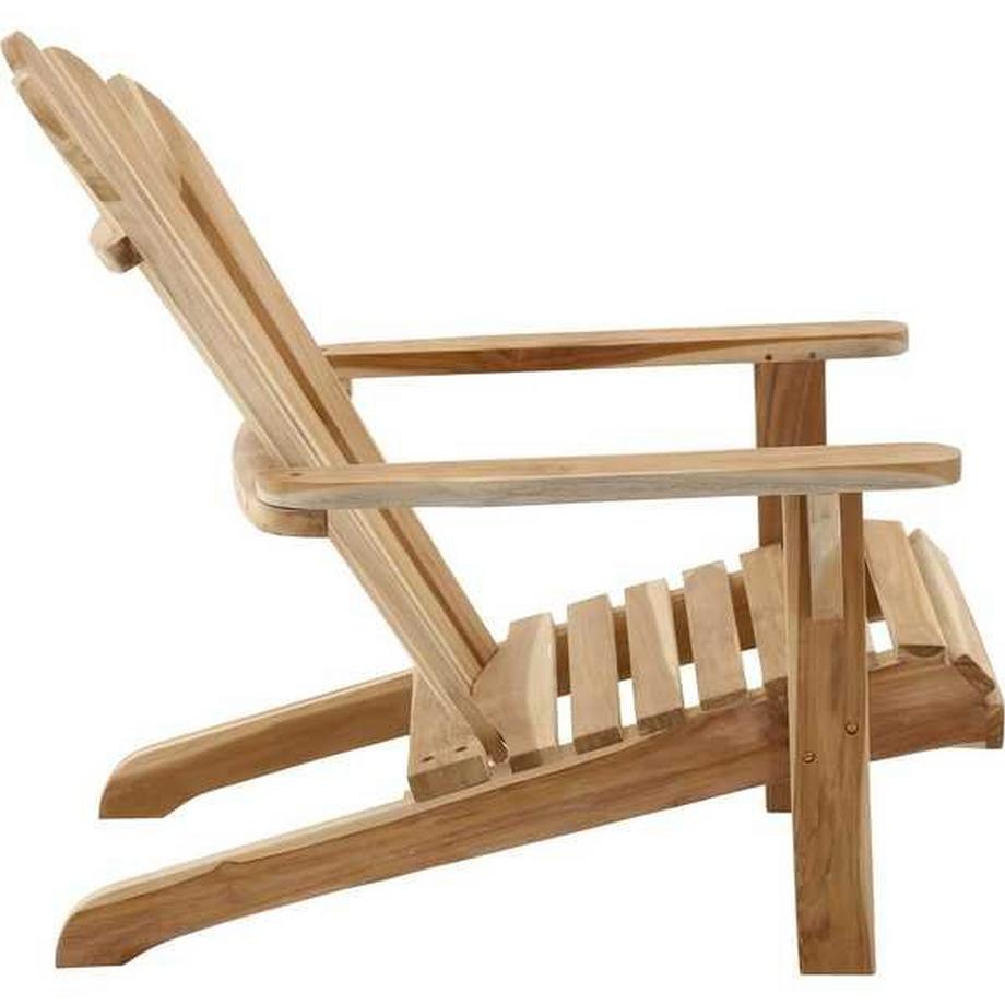 mutoni Gartensessel Liegestuhl Teakholz natur  