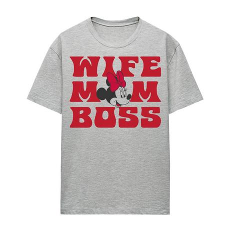 Minnie Mouse Wife Mom Boss T-Shirt  