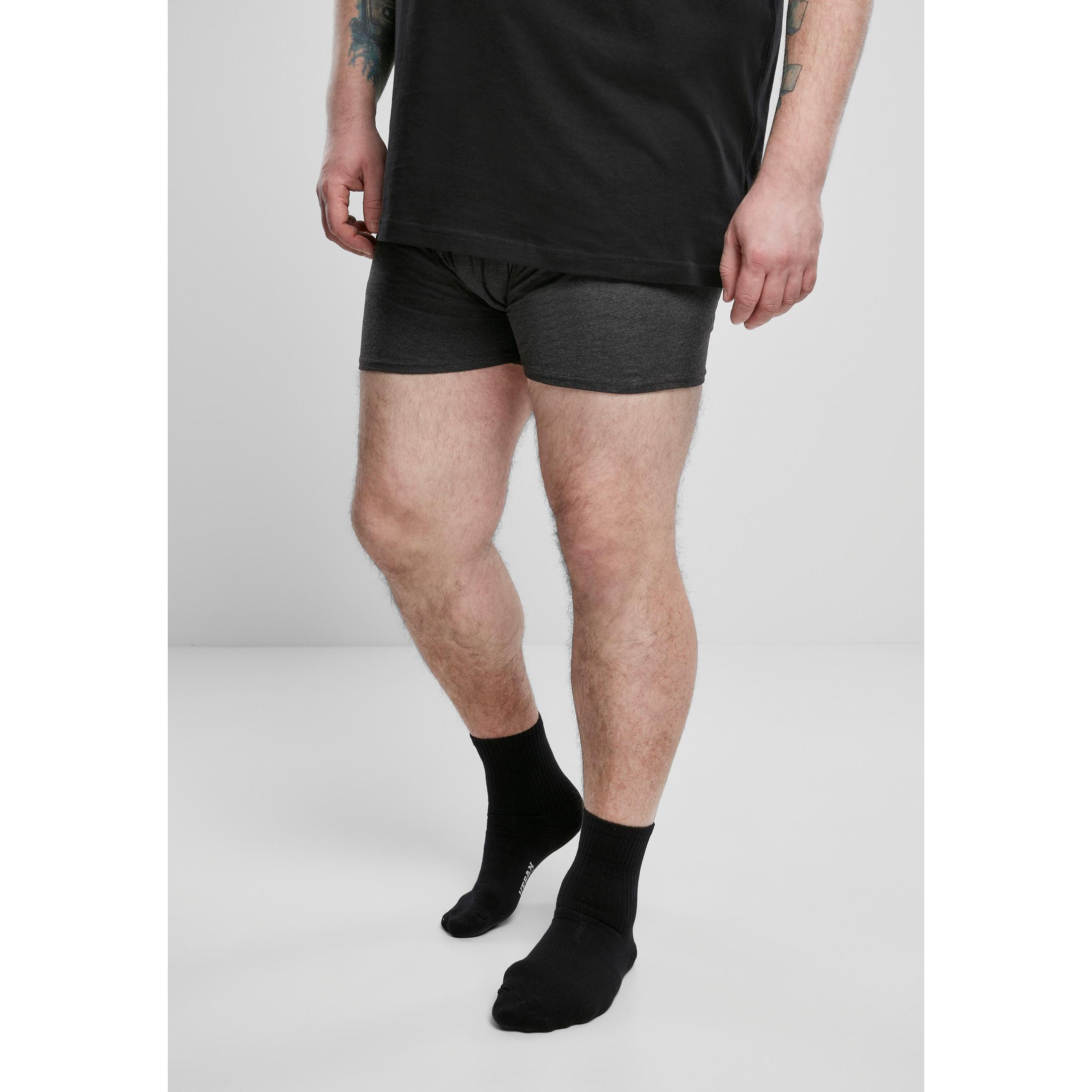 URBAN CLASSICS Boxershorts 2er Pack Übergrössen  