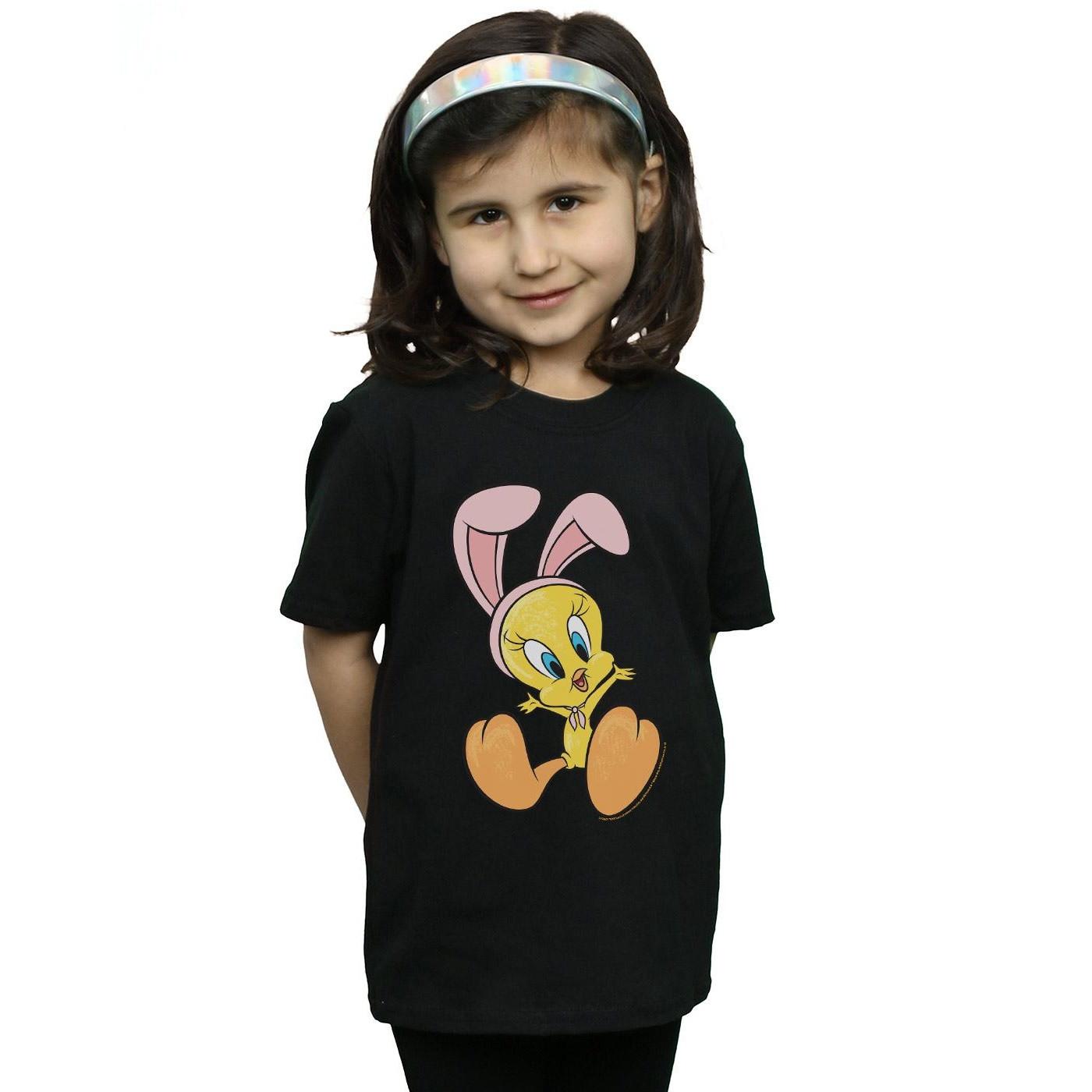 LOONEY TUNES  Tweety Pie Bunny Ears TShirt 