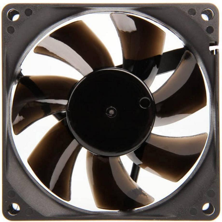 NOISEBLOCKER  BlackSilentPro P-1 Case per computer Ventilatore 8 cm Nero 
