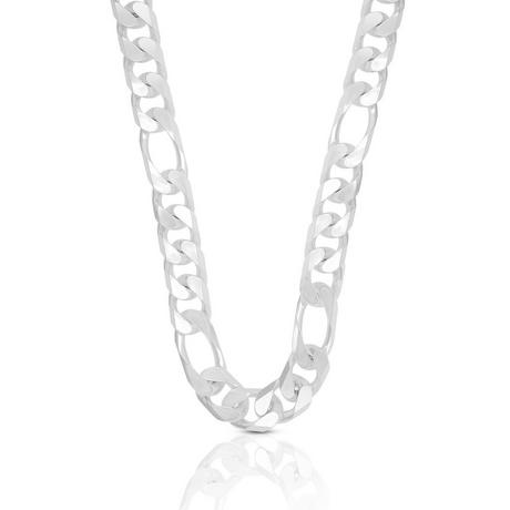 MUAU Schmuck  Collier Figaro Silber 925, 8.3mm, 50cm 