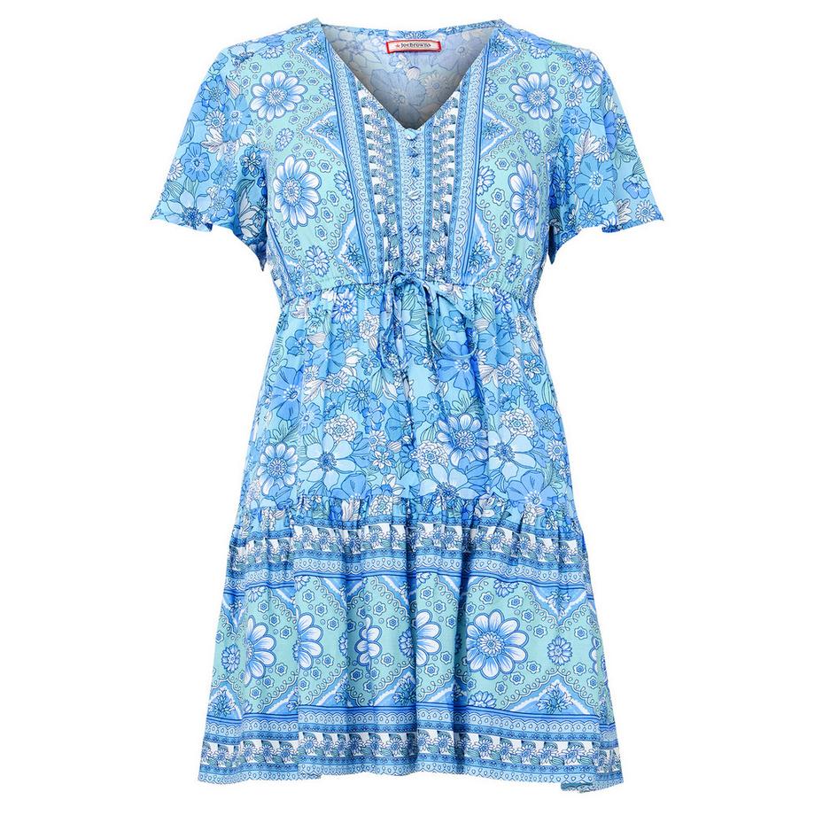 Joe Browns Tunica Bordo Floreale Cintura da Annodare  