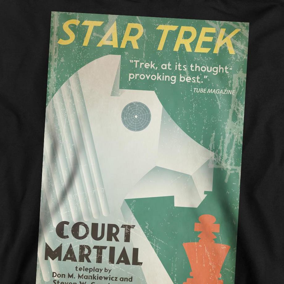 Star Trek The Original Series Episode 20 Court Martial Sweatshirt  