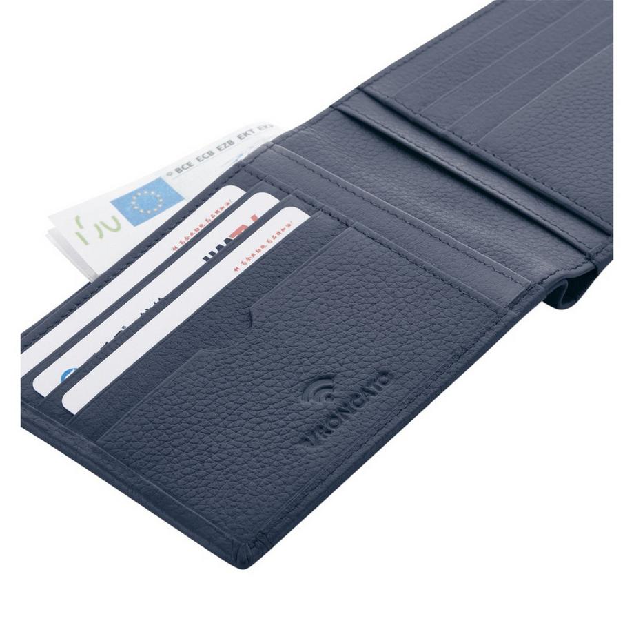 RONCATO Alaska - Portefeuille pour homme bleu marine  