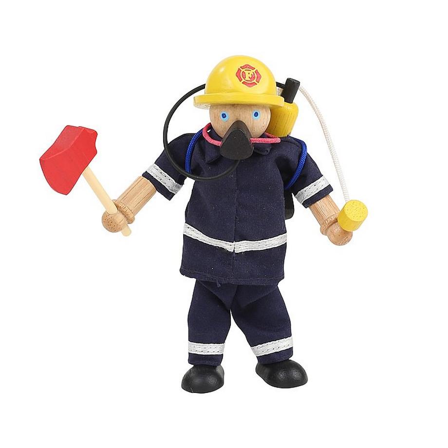 Spielba Holzspielwaren  Feuerwehrmann 