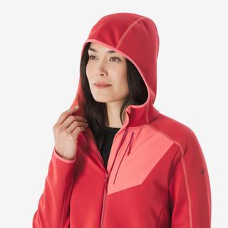 QUECHUA Fleece Wanderjacke  