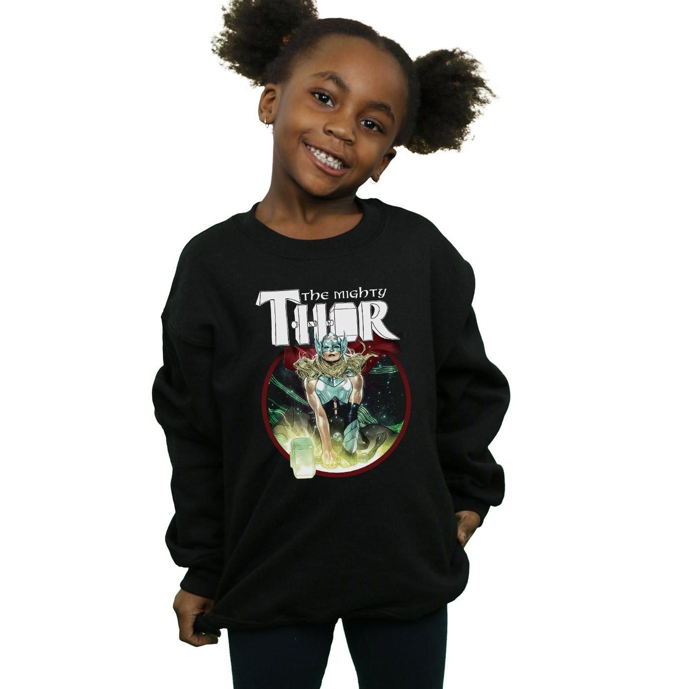 MARVEL  The Mighty Thor Poster Sweatshirt 